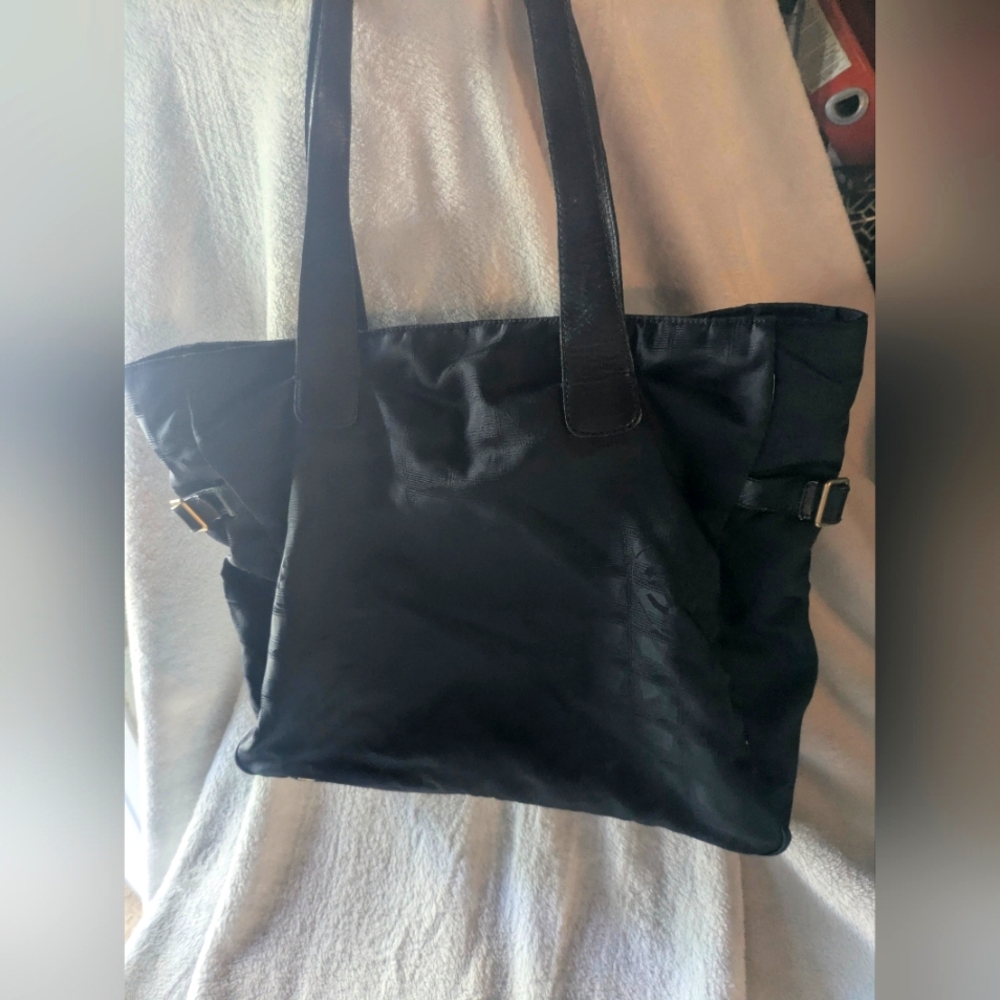CHANEL Black Travel Line Tote Bag with Classic Design